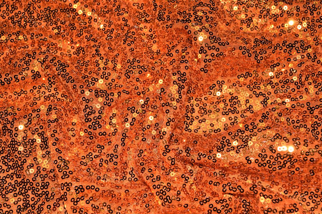 Sequin Sparkly Shiny 3Mm On Net Fabric