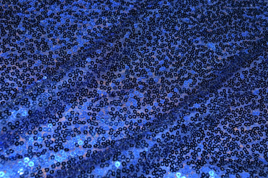 Sequin Sparkly Shiny 3Mm On Net Fabric
