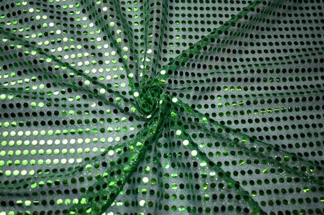 6mm Sequin Shiny Sparkly Material Fabric