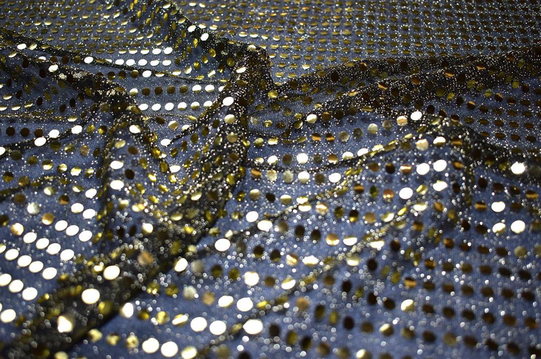 6mm Sequin Shiny Sparkly Material Fabric