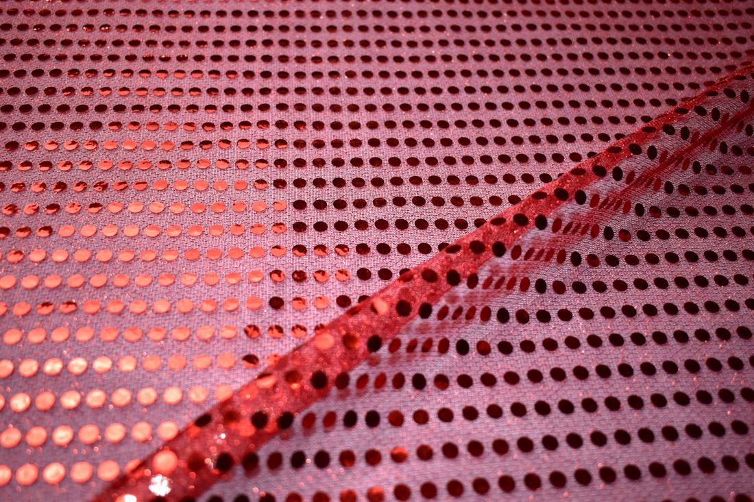 6mm Sequin Shiny Sparkly Material Fabric
