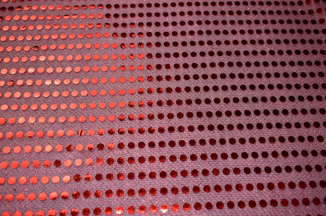 6mm Sequin Shiny Sparkly Material Fabric