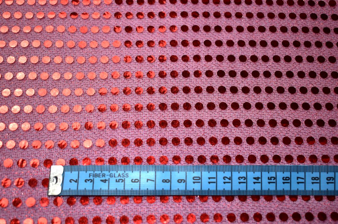 6mm Sequin Shiny Sparkly Material Fabric