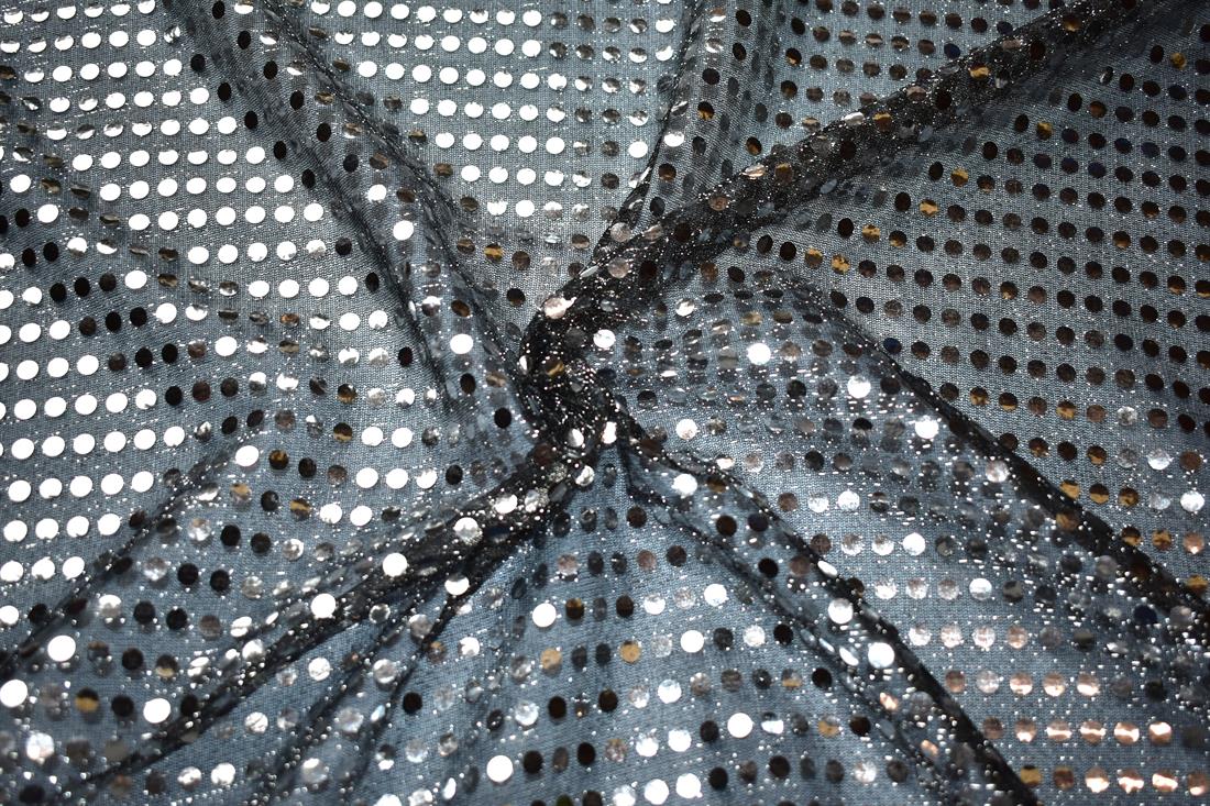 6mm Sequin Shiny Sparkly Material Fabric