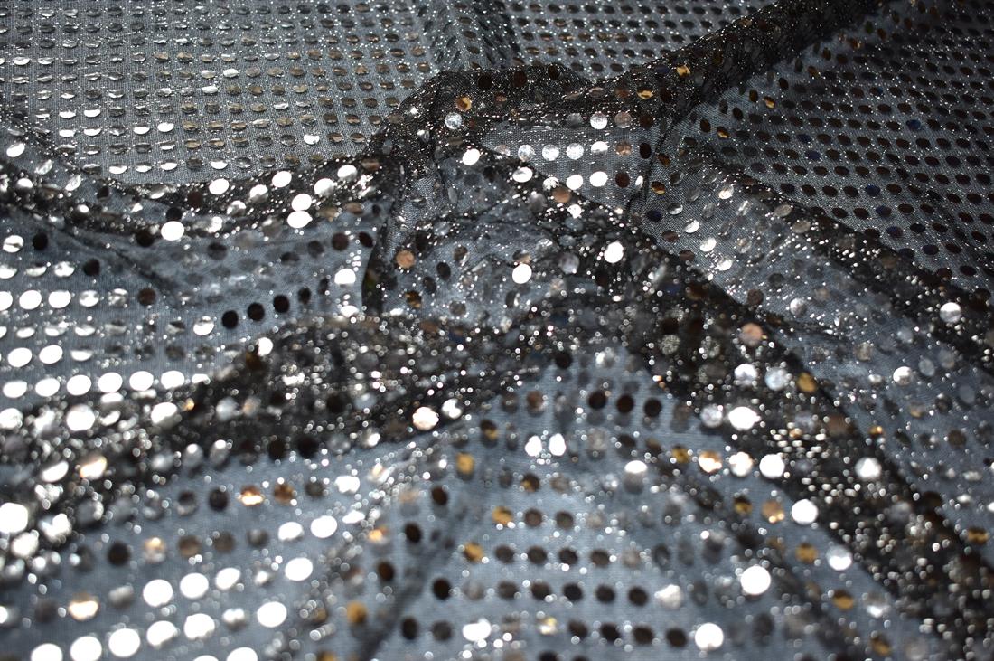 6mm Sequin Shiny Sparkly Material Fabric