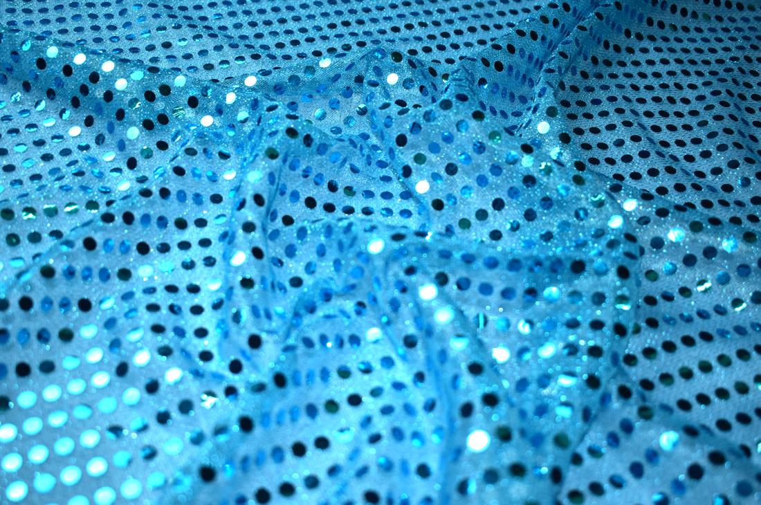 6mm Sequin Shiny Sparkly Material Fabric
