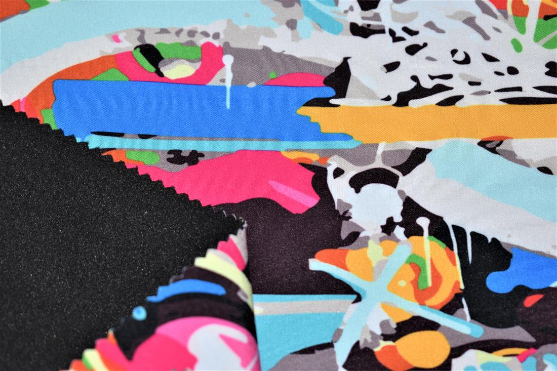Little Johnny Graffiti Art Soft Shell Fabric