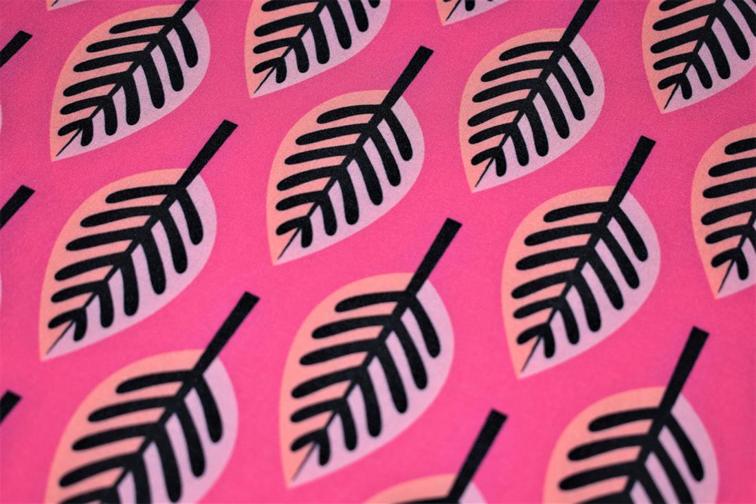 Pink Leafy Soft Shell Soft-shell Is Often Used for Jackets Worn by…