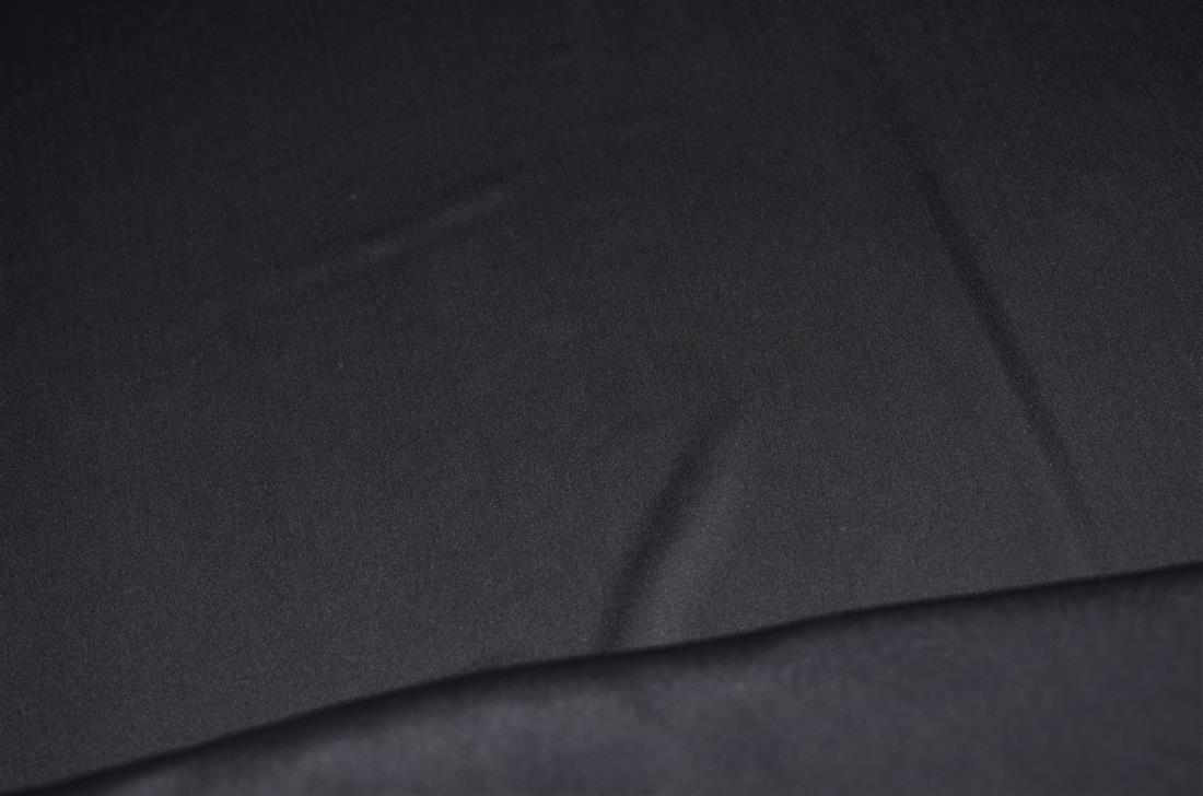 Black Plain Lycra Fabric