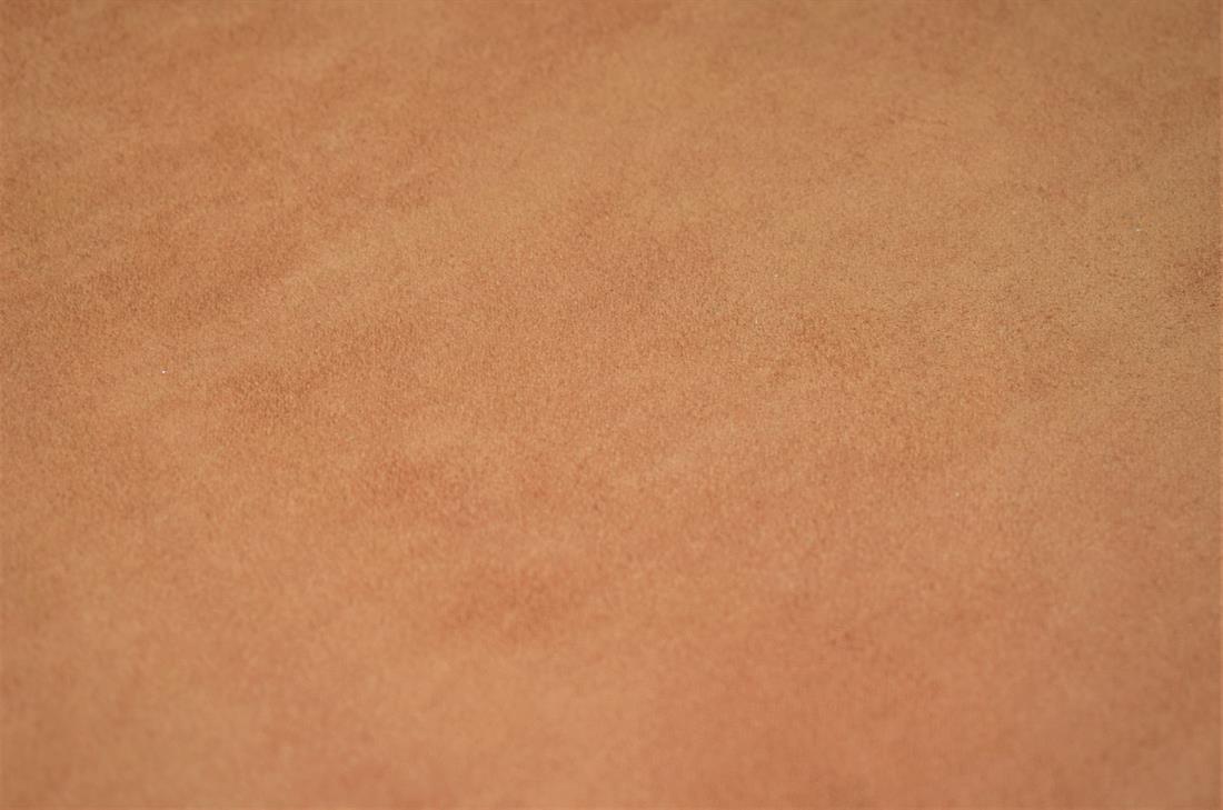 Plain Leather Print Faux Suede Fabric