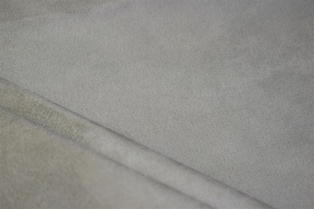 Plain Leather Print Faux Suede Fabric