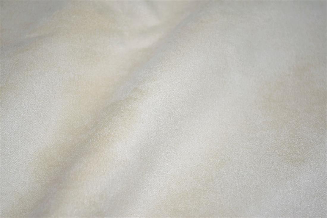 Beige Plain Faux Suede Fabric