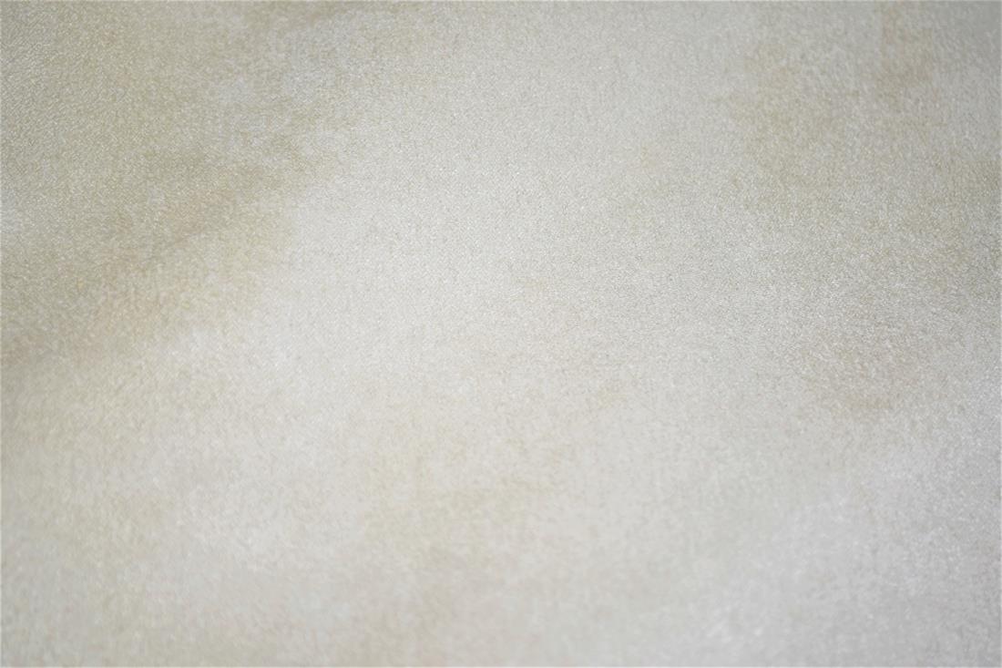 Beige Plain Faux Suede Fabric