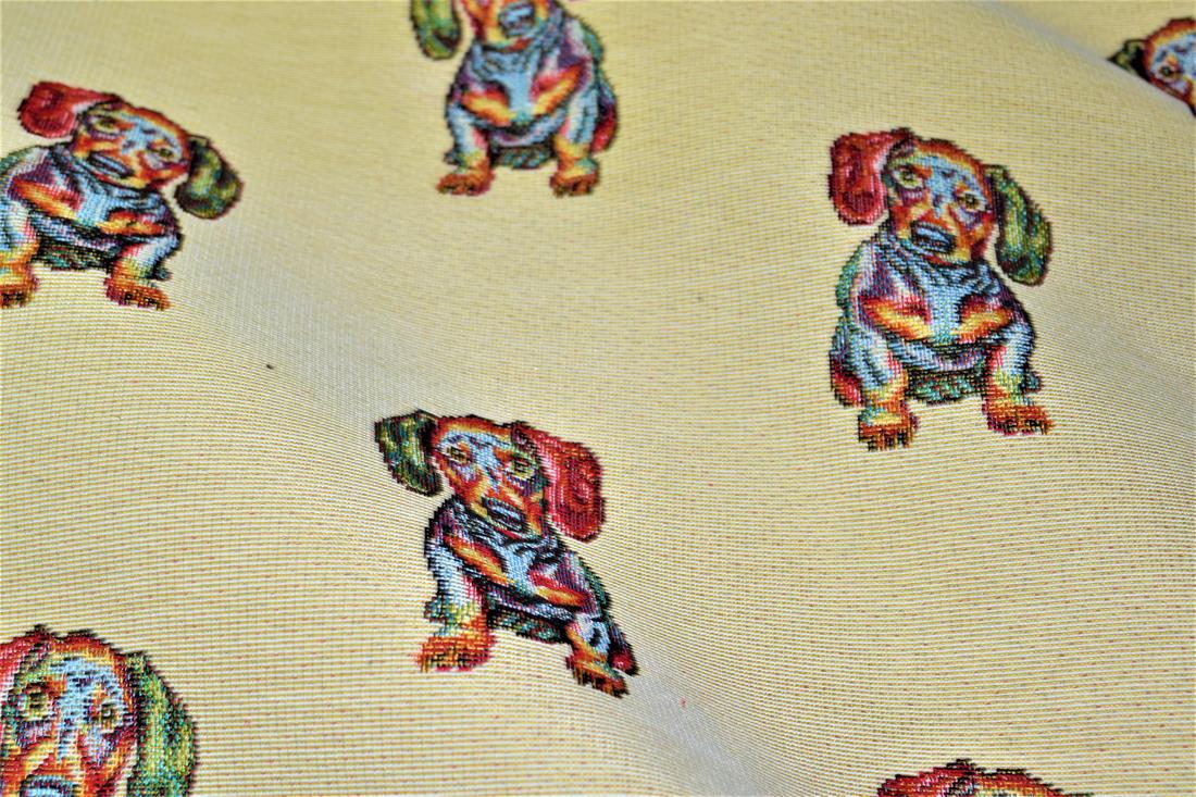 Natural Boxer All Over Printed Weight Tapestry