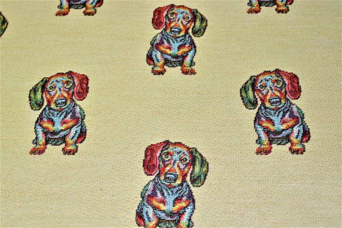 Natural Boxer All Over Printed Weight Tapestry
