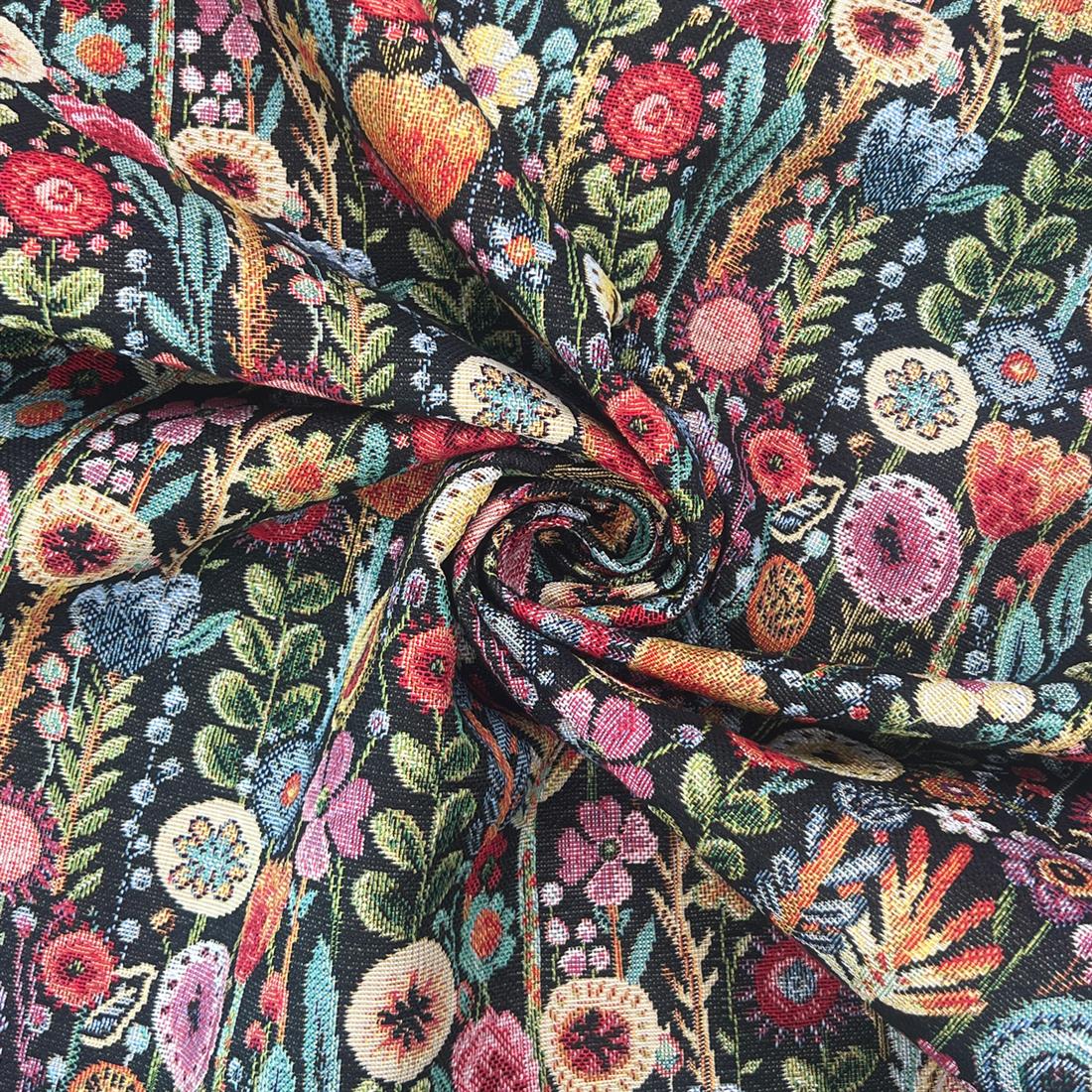 Ebony Kew Gardens Printed Lightweight Tapestry