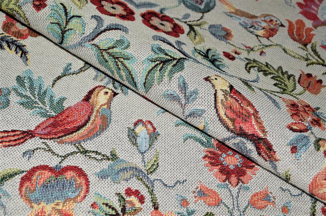 Silver William- Printed Weight Tapestry