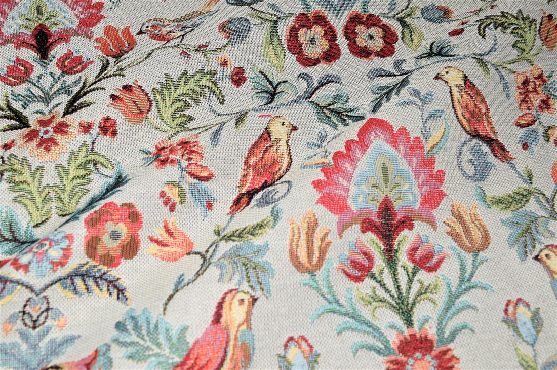 Silver William- Printed Weight Tapestry