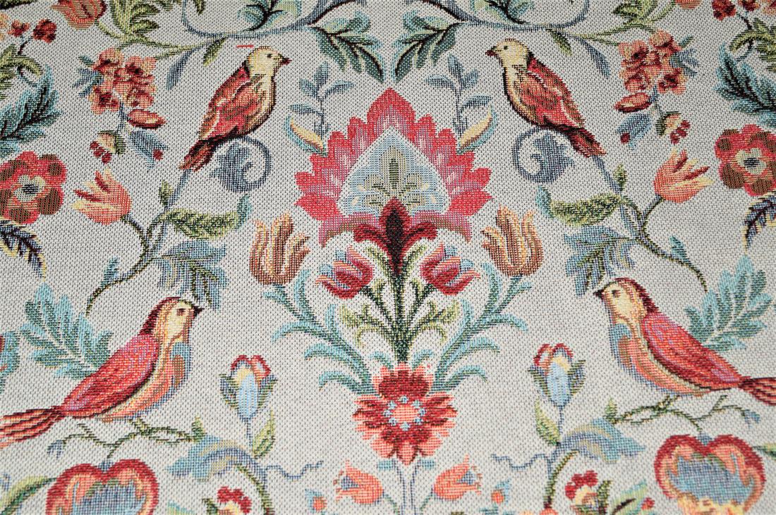 Silver William- Printed Weight Tapestry