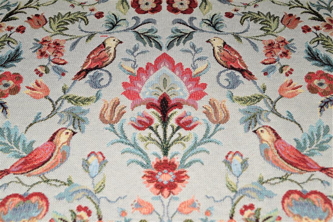 Silver William- Printed Weight Tapestry