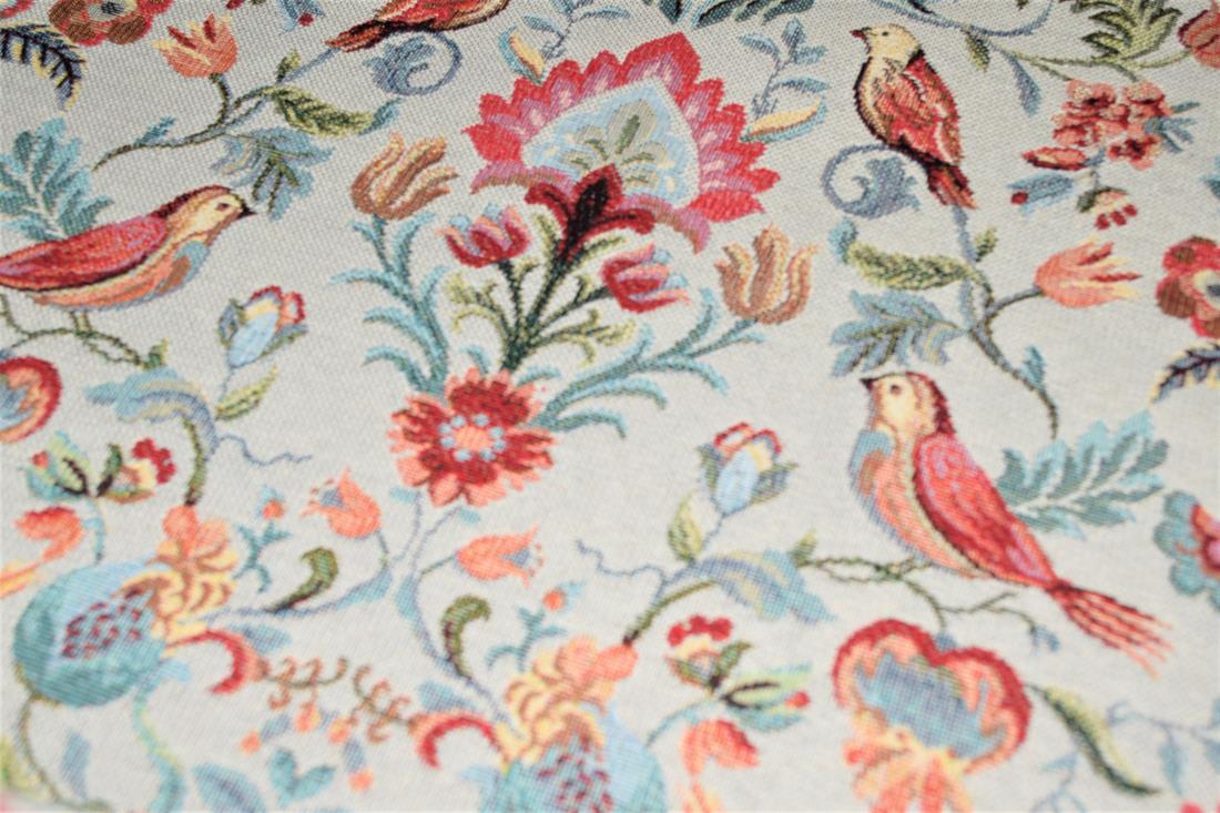 Silver William- Printed Weight Tapestry