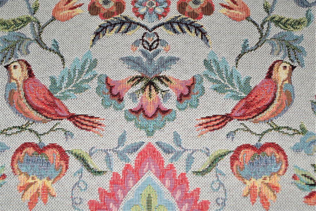Silver William- Printed Weight Tapestry