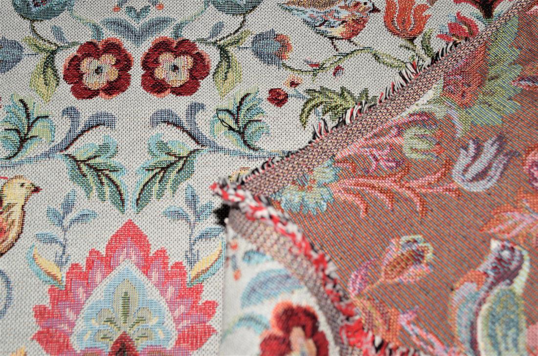 Silver William- Printed Weight Tapestry
