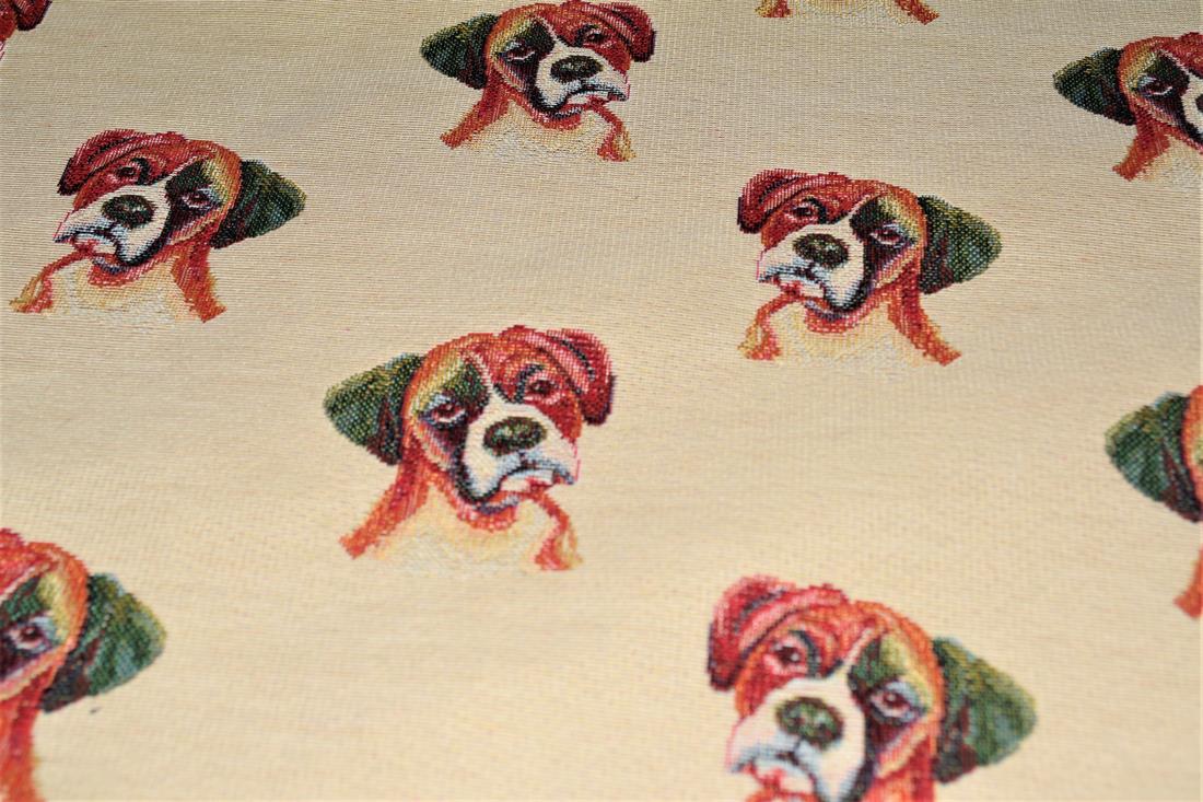 Beige Printed Weight Tapestry
