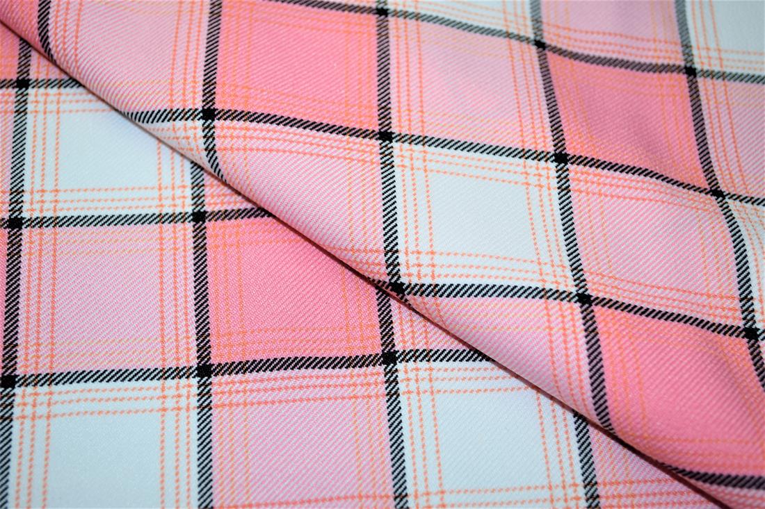 Tartan Print Fabric