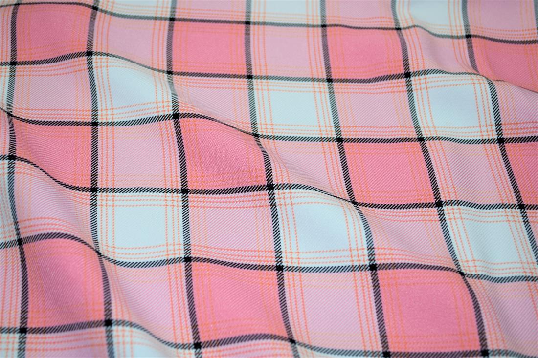 Tartan Print Fabric