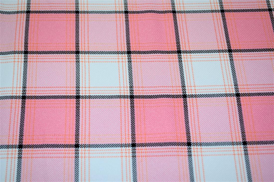 Tartan Print Fabric