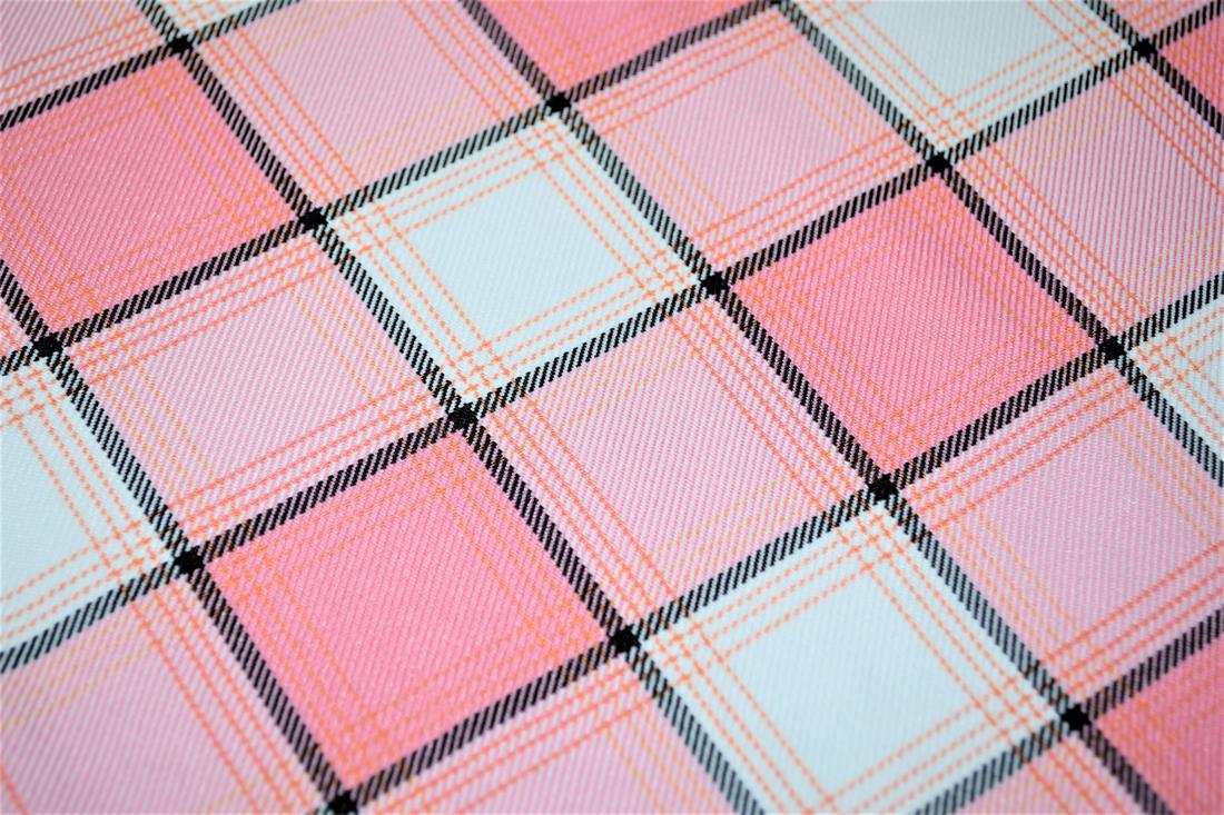 Tartan Print Fabric