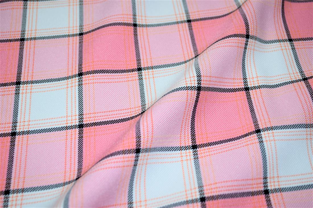 Tartan Print Fabric