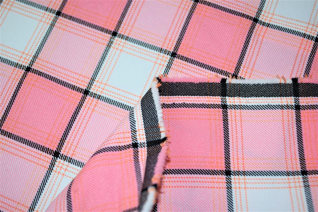 Tartan Print Fabric