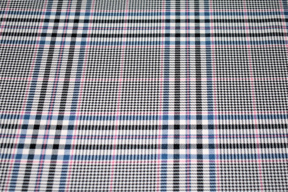 Grey Tartan Fabric