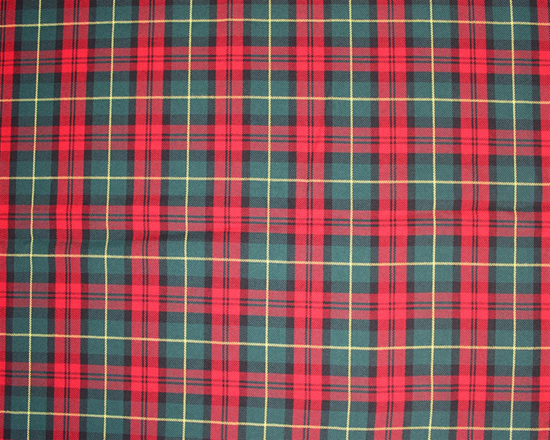 PolyViscose Tartan - Irish Fabric