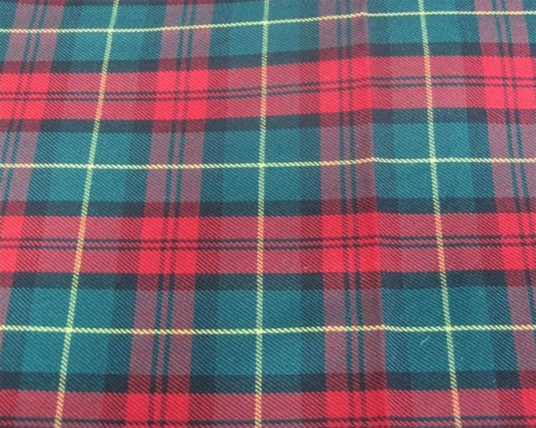 PolyViscose Tartan - Irish Fabric