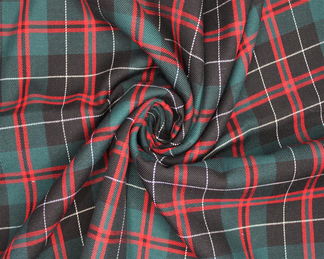 Polyviscose Tartan - Hunting Fabric