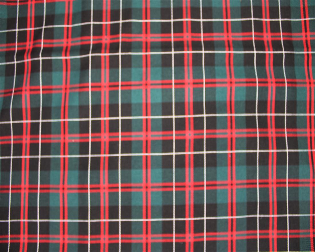 Polyviscose Tartan - Hunting Fabric
