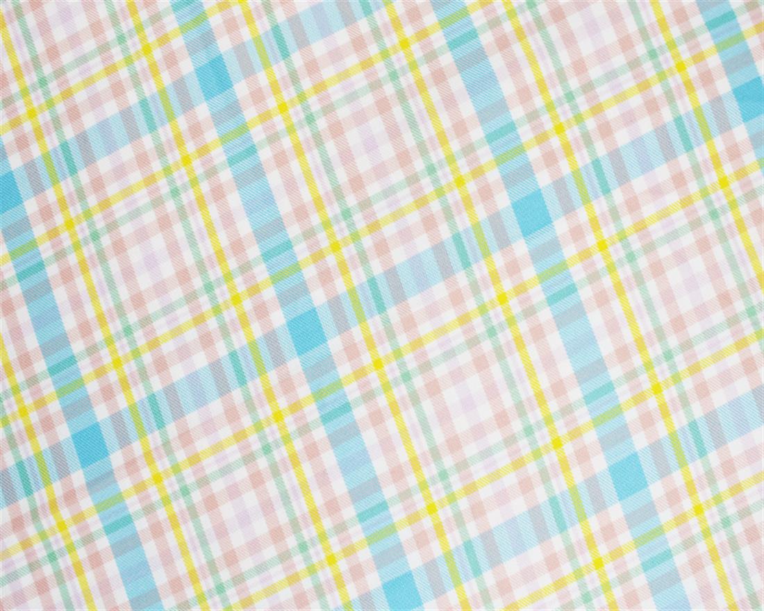 Polyviscose Tartan - Rainbow Fabric