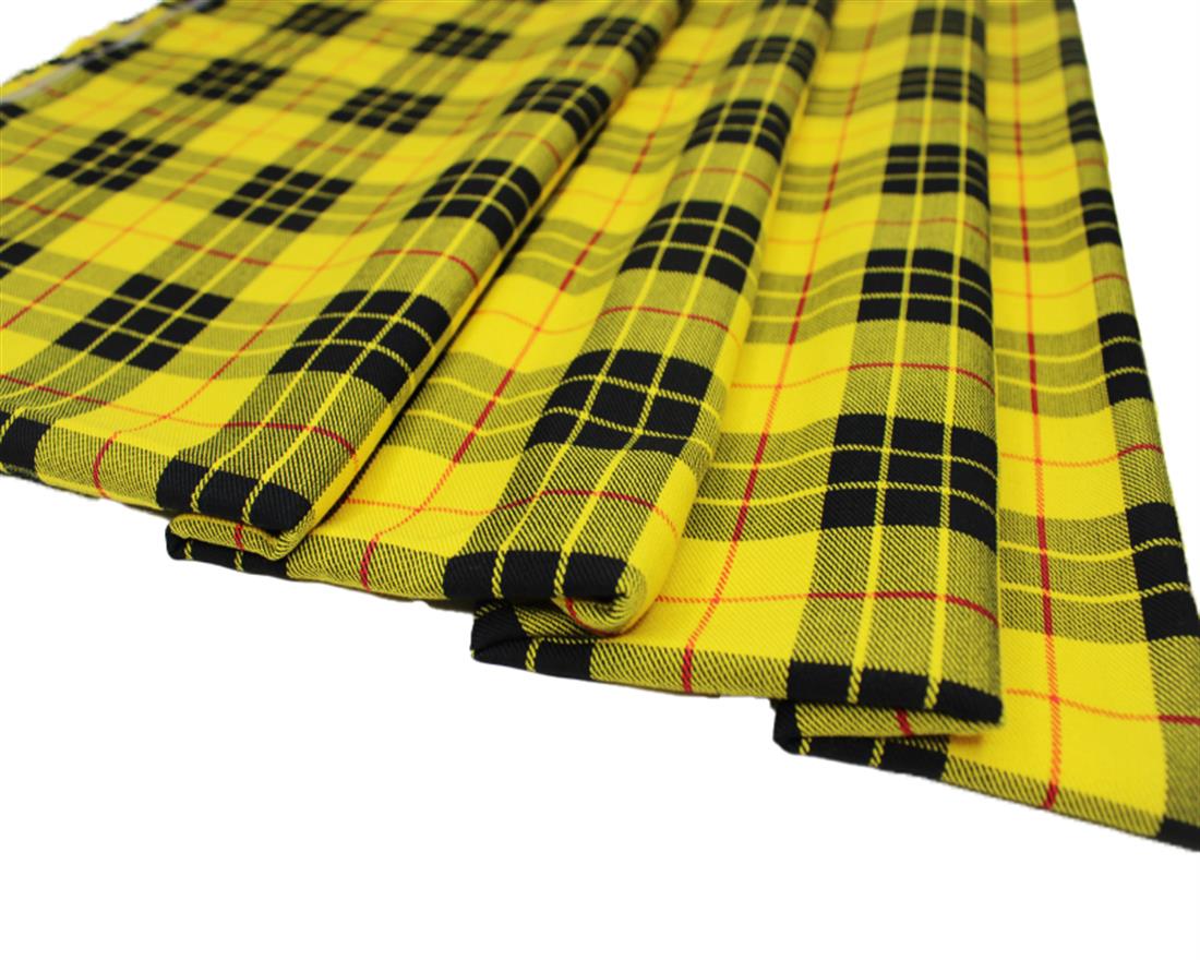 Polyviscose Tartan Clueless Yellow Is a Patterned Cloth Consisting of…