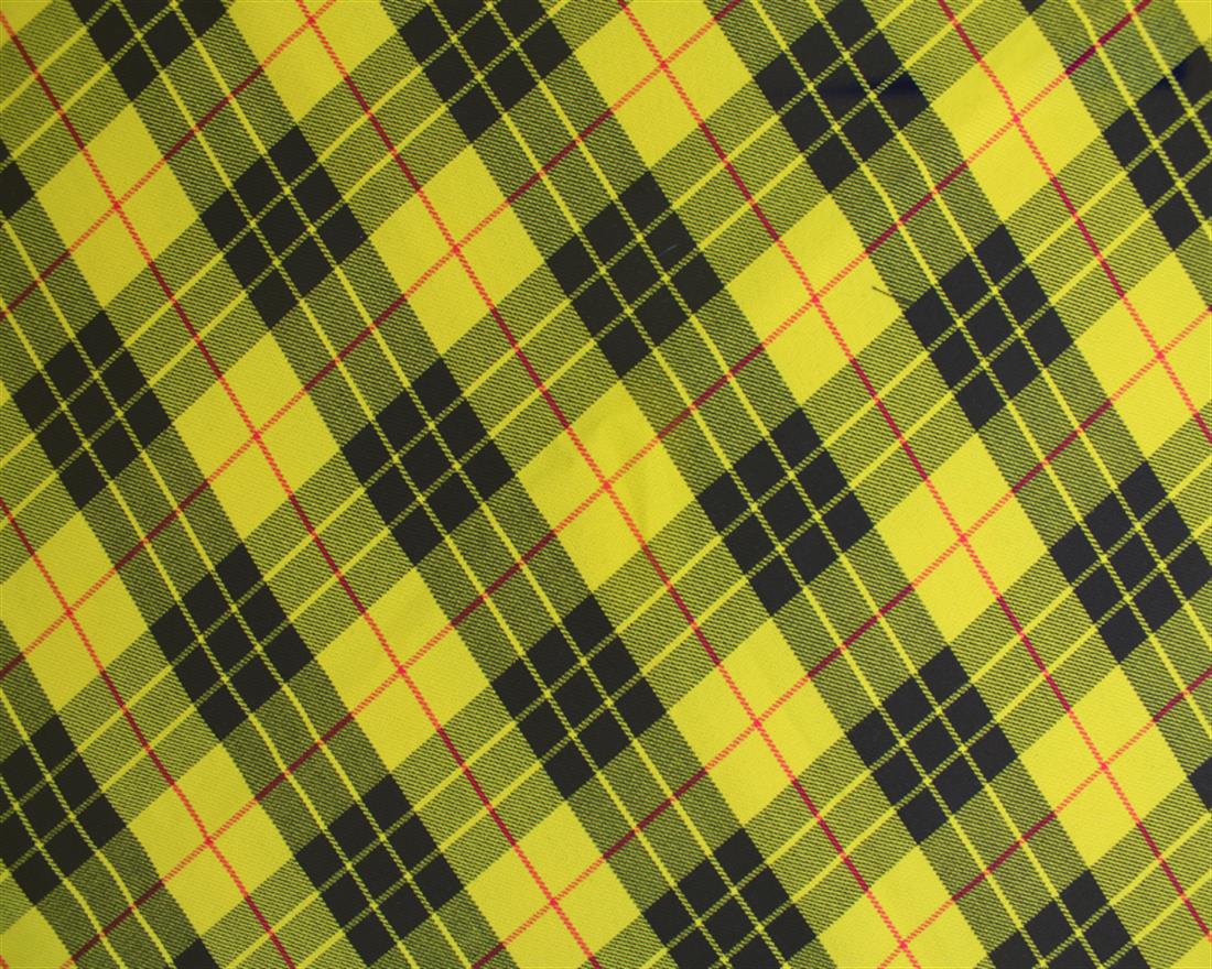 Polyviscose Tartan Clueless Yellow Is a Patterned Cloth Consisting of…