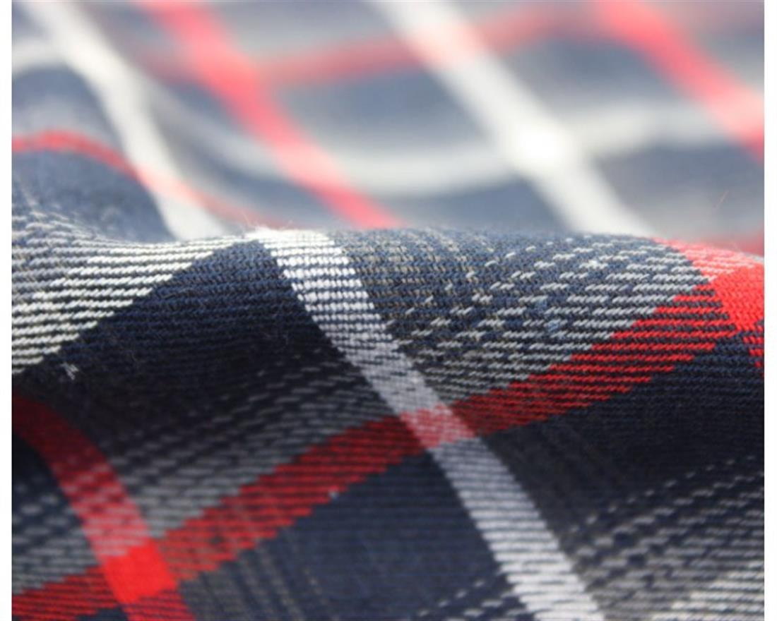 Brushed Polycotton Tartan Fabric