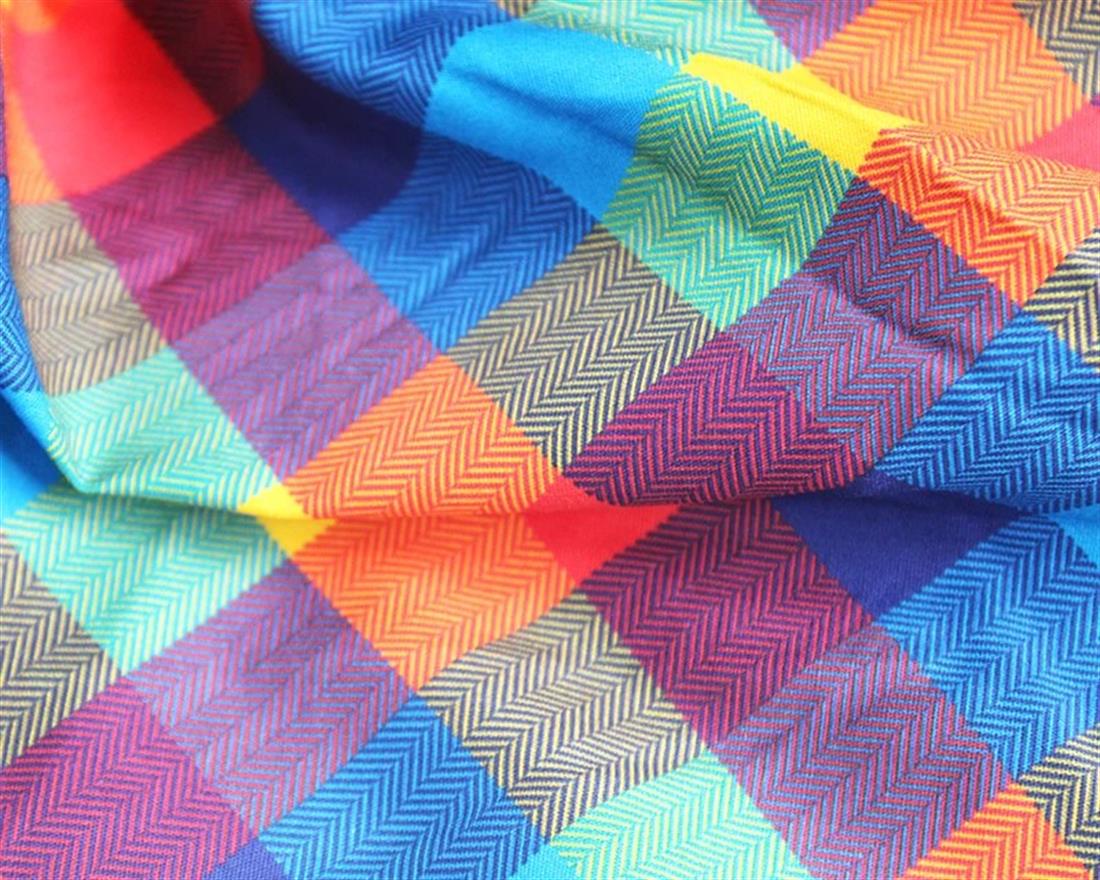 Little Johnny Digital Cotton Tartan In the Fabrics
