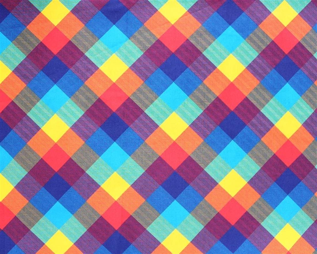 Little Johnny Digital Cotton Tartan In the Fabrics