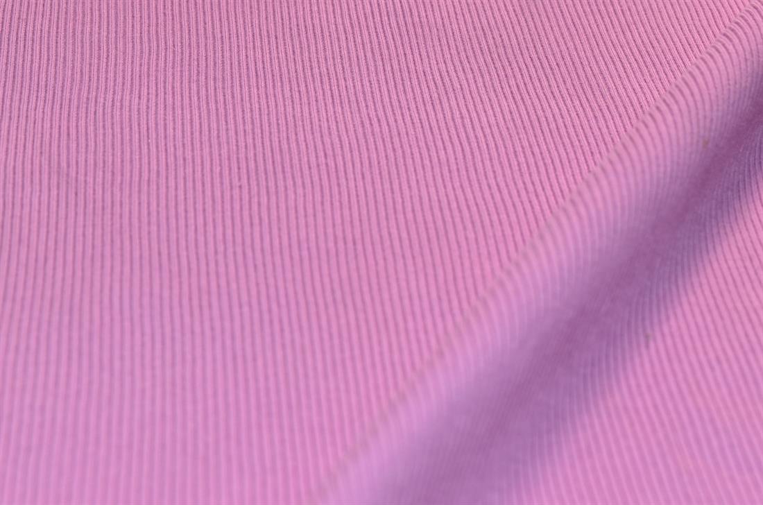 Dusky Pink Tubular Jersey Ribbing