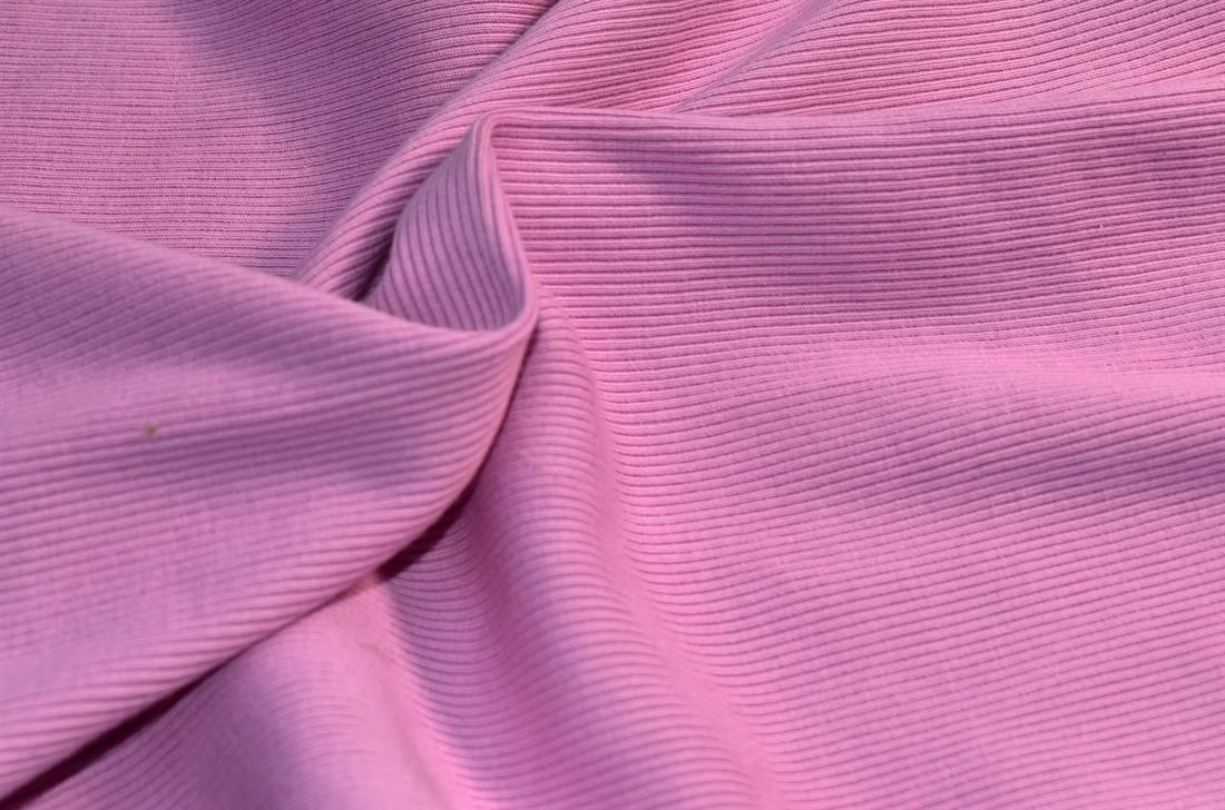 Dusky Pink Tubular Jersey Ribbing