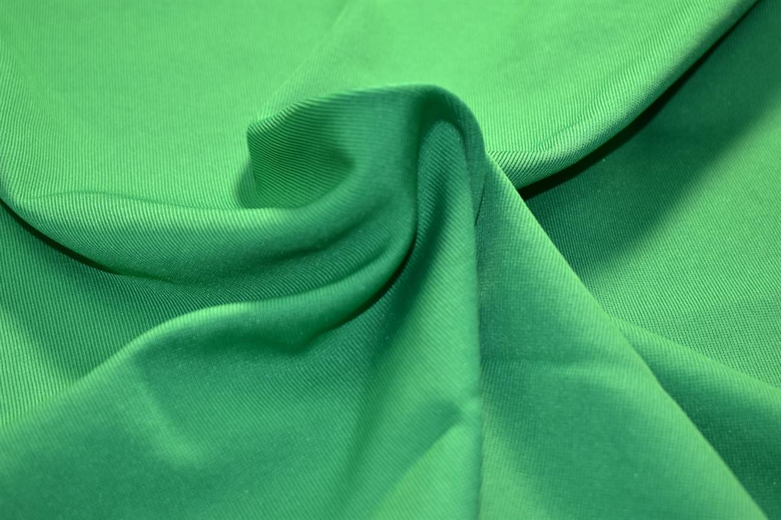 Green Tubular Jersey Ribbing
