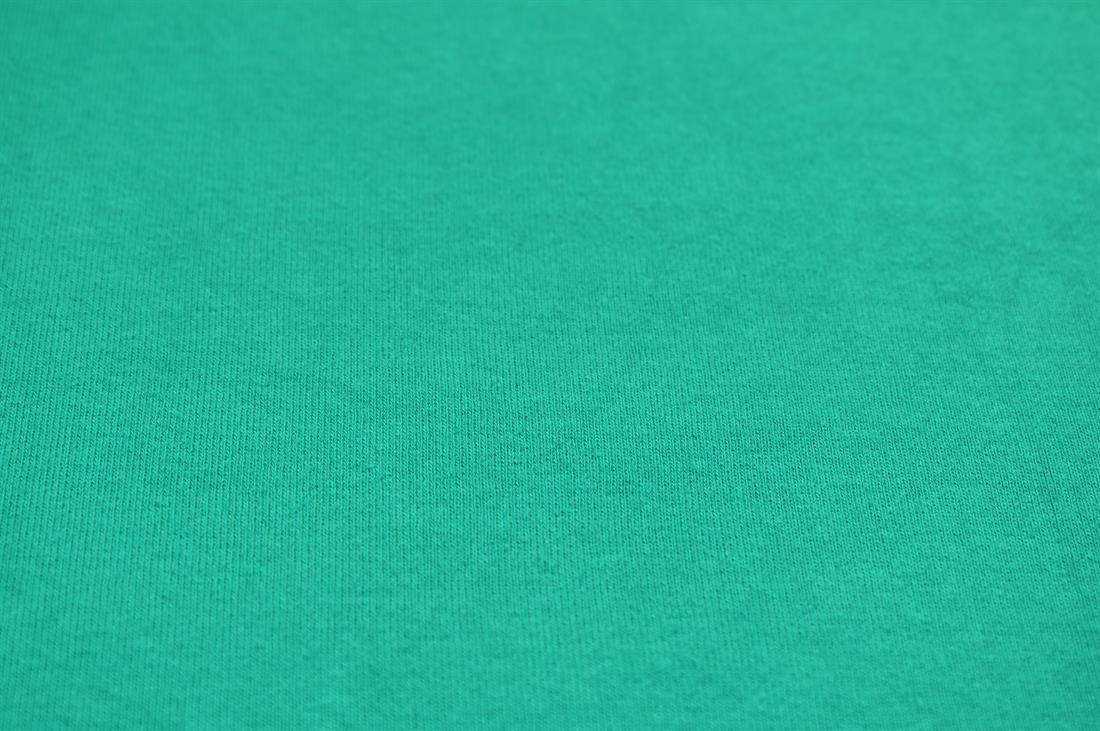 Jade Green Tubular Jersey Ribbing