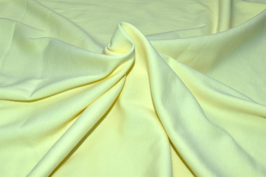Lemon Tubular/Ribbing Jersey